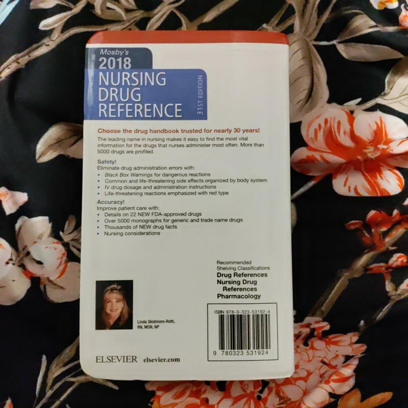 Mosby's 2018 Nursing Drug Reference