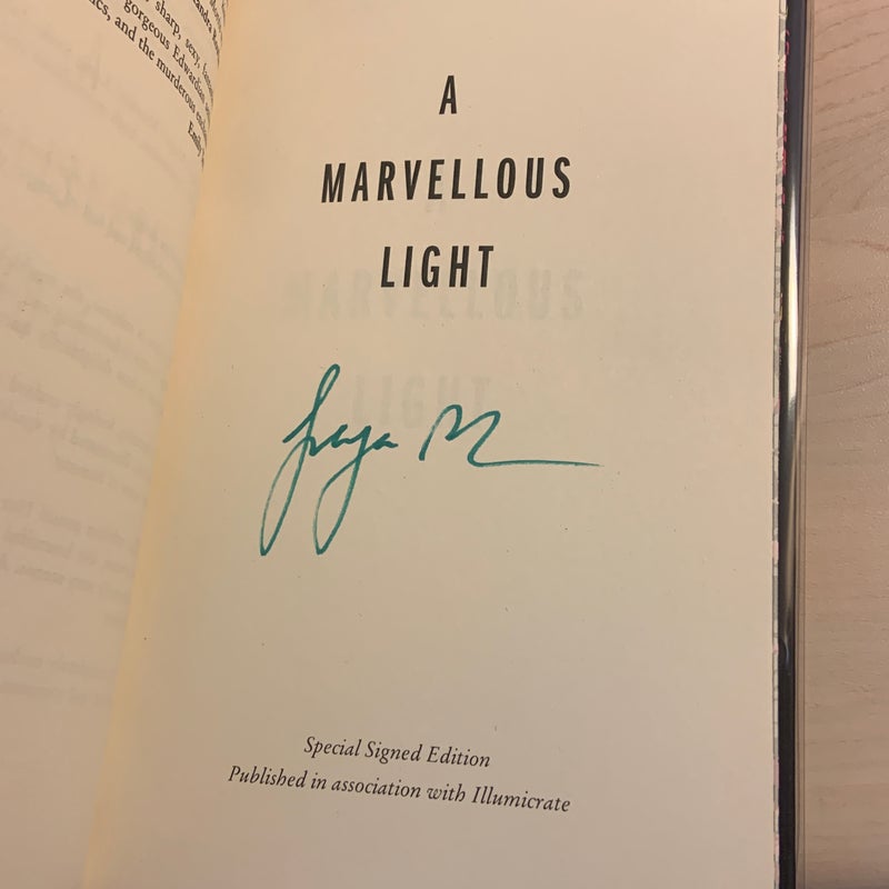 A Marvellous Light Illumicrate edition