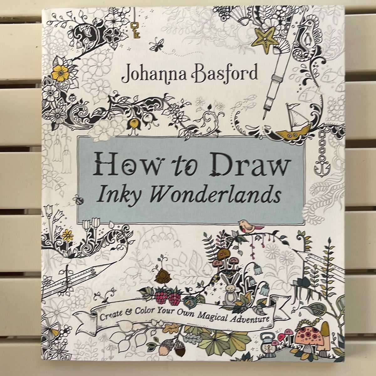 Johanna Basford Enchanted Forest Mini Booklet Coloring Book