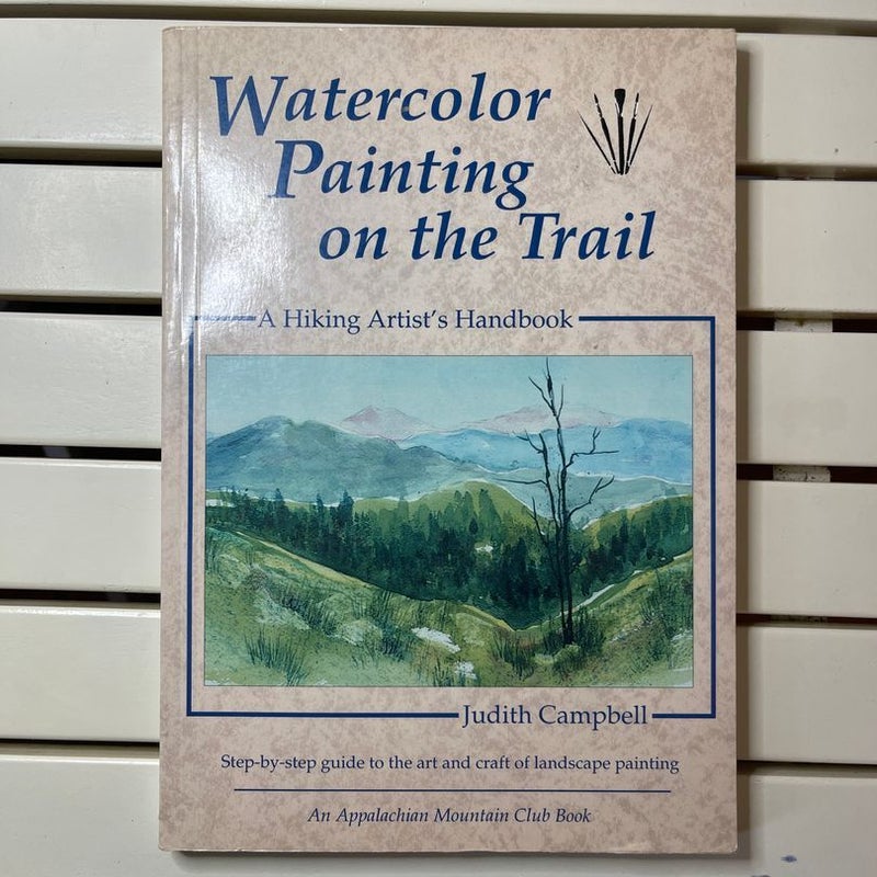Watercolor Painting on the Trail