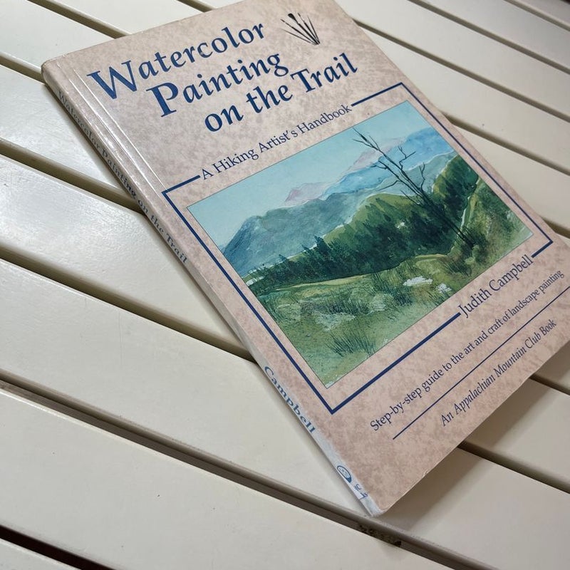 Watercolor Painting on the Trail