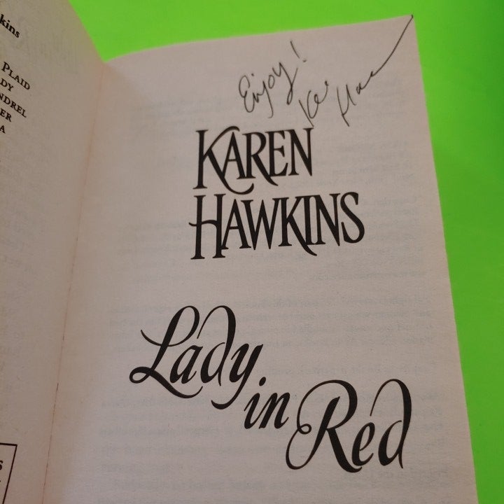 Lady in Red (autographed)