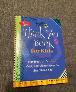 Thank You Book for kids 