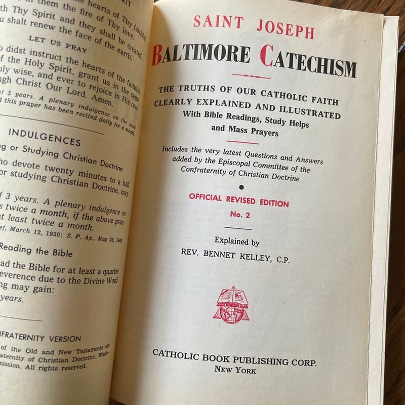 St. Joseph Baltimore Catechism (No. 2)