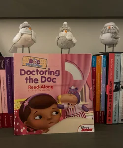 Doc Mcstuffins Read-Along Storybook and CD Doctoring the Doc