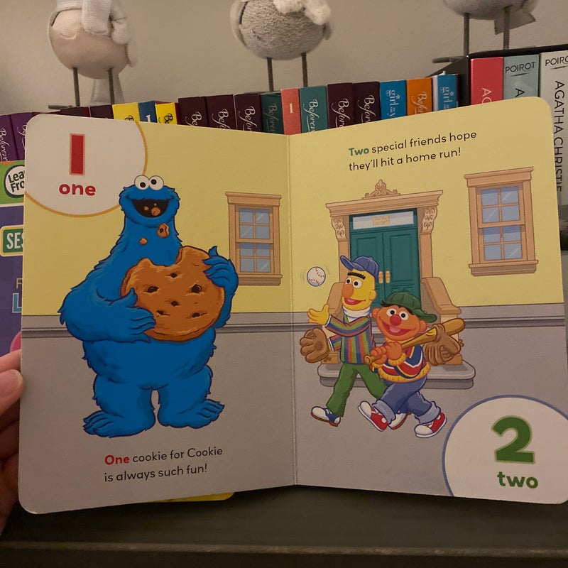 Sesame Street - Leap Frog Tag Junior book bundle 
