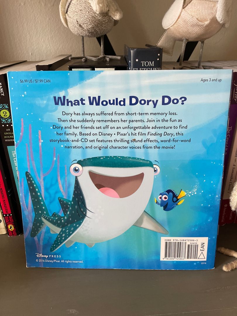 Finding Dory (Read-Along Storybook And CD)