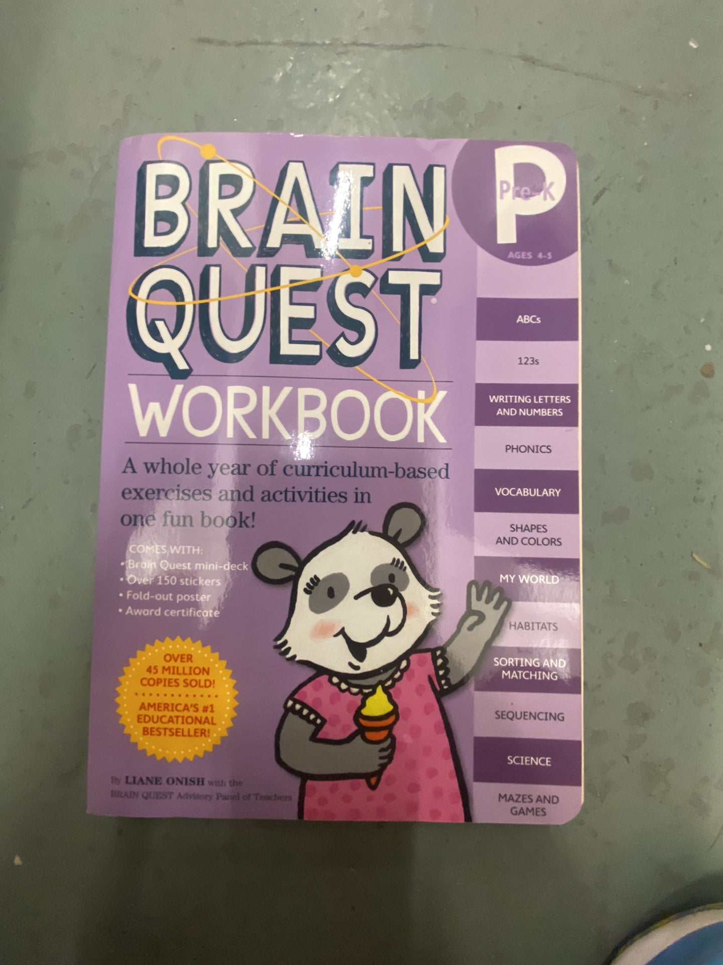 Brain Quest Workbook: Pre-K