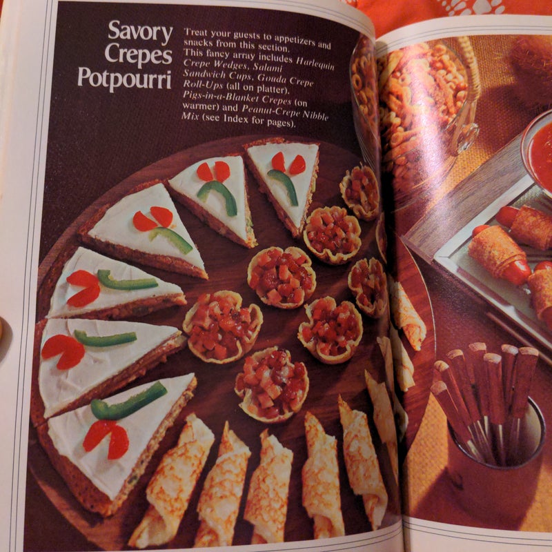 Better Homes and Gardens Crepes Cookbook by Better Homes and Gardens