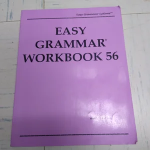 Easy Grammar Workbook 56