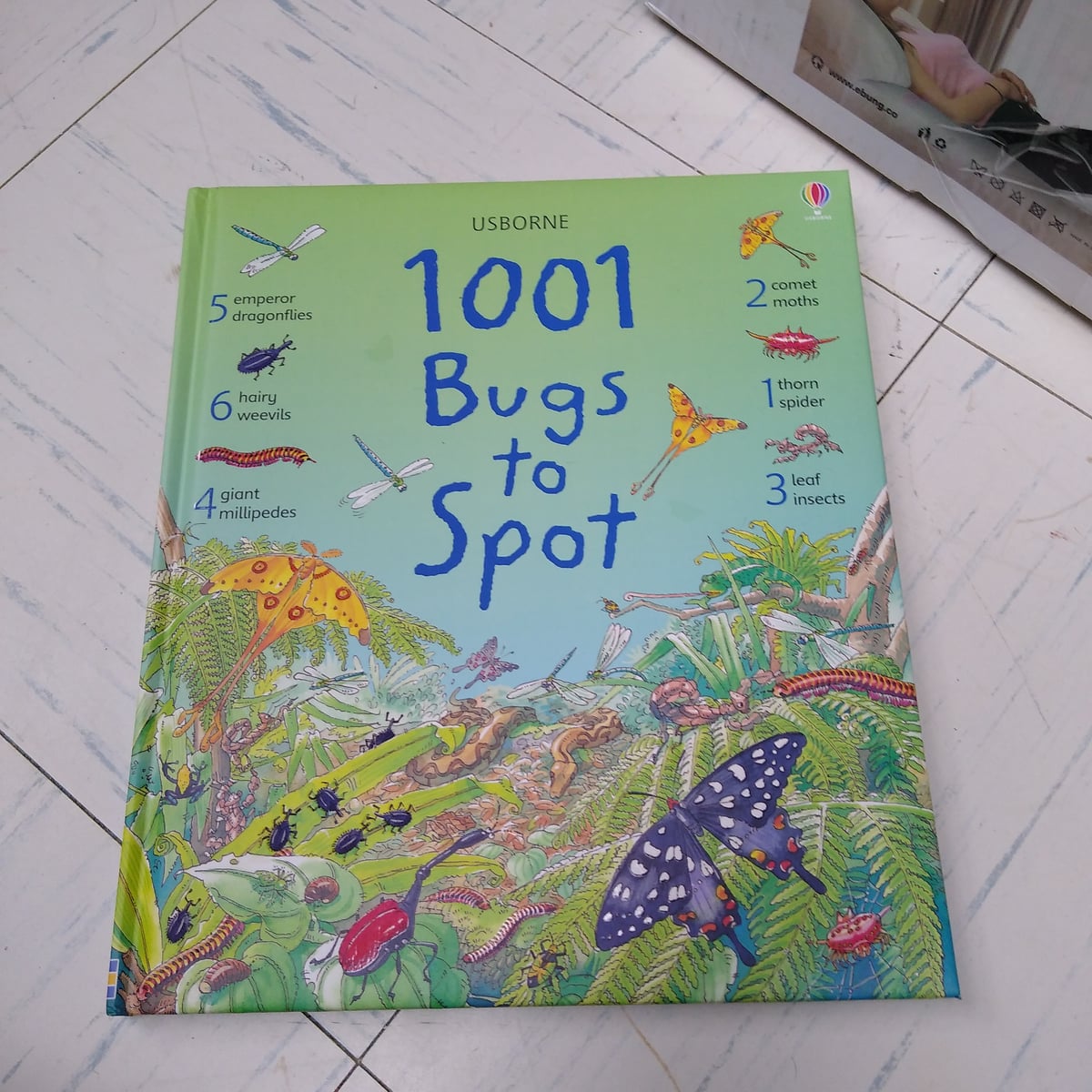 1001 Bugs to Spot - Book main image 1