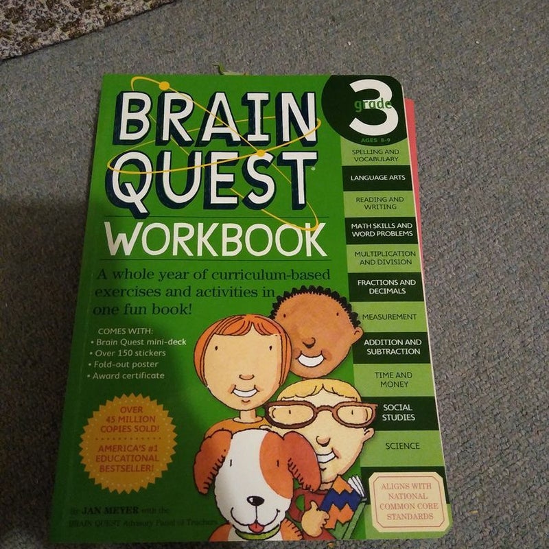 Brain Quest Workbook: 3rd Grade