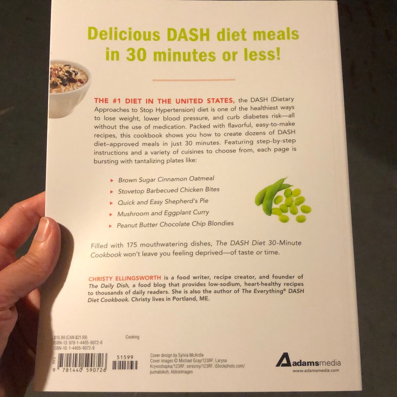 The DASH Diet 30-Minute Cookbook