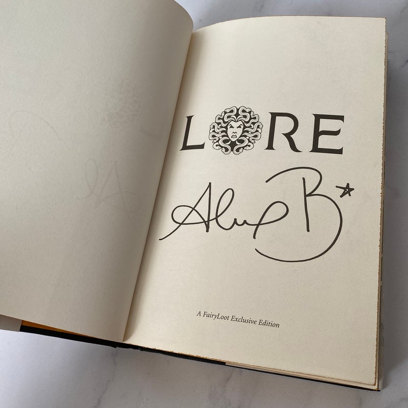 Lore (Signed Fairyloot Exclusive Edition)