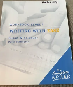 Complete Writer Writing with Ease Level 1 Workbook