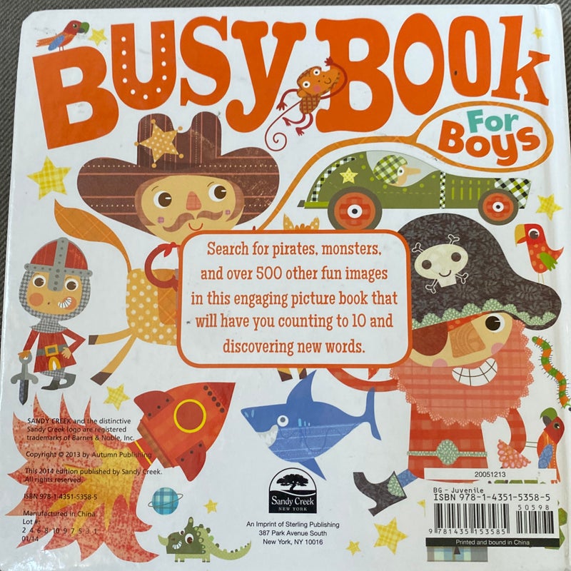 Busy Book for Boys