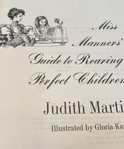 Miss Manner's Guide to Rearing Perfect Children