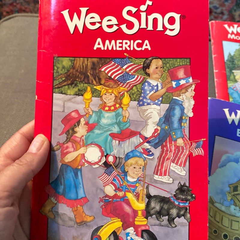 Wee Sing books - Bundle of 4 see description 