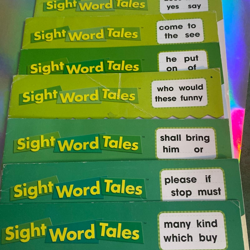 17 Sight word tales books - scholastic