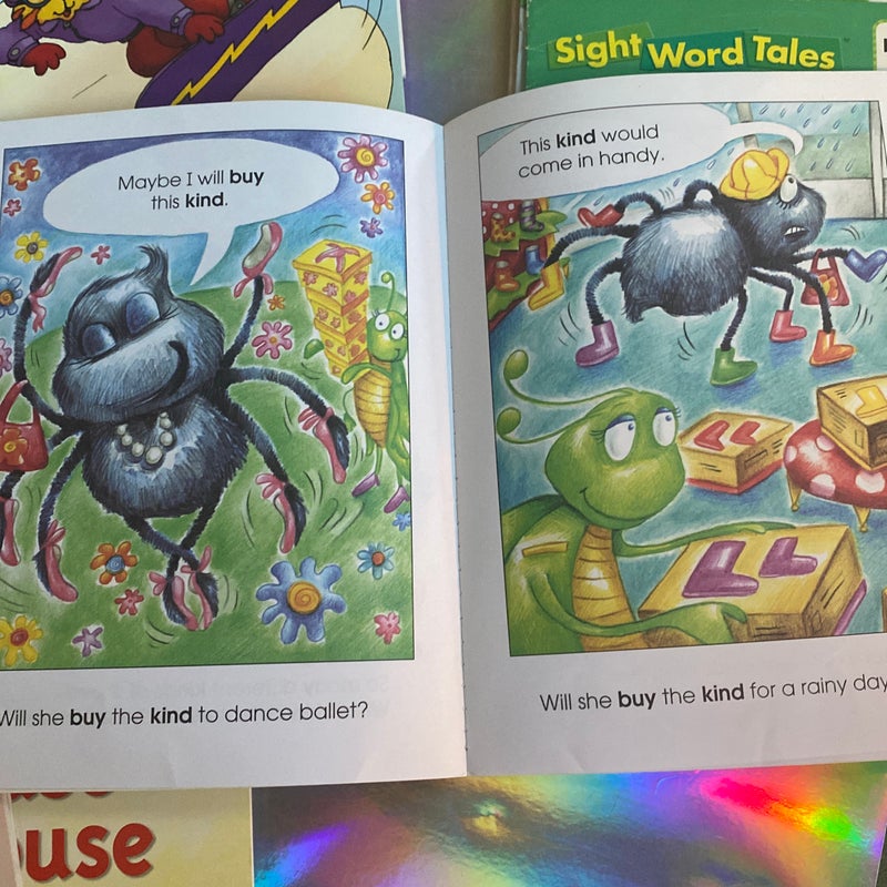 17 Sight word tales books - scholastic