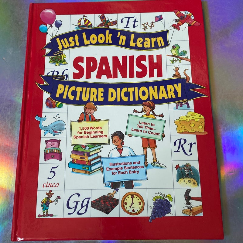 Spanish look and learn picture dictionary