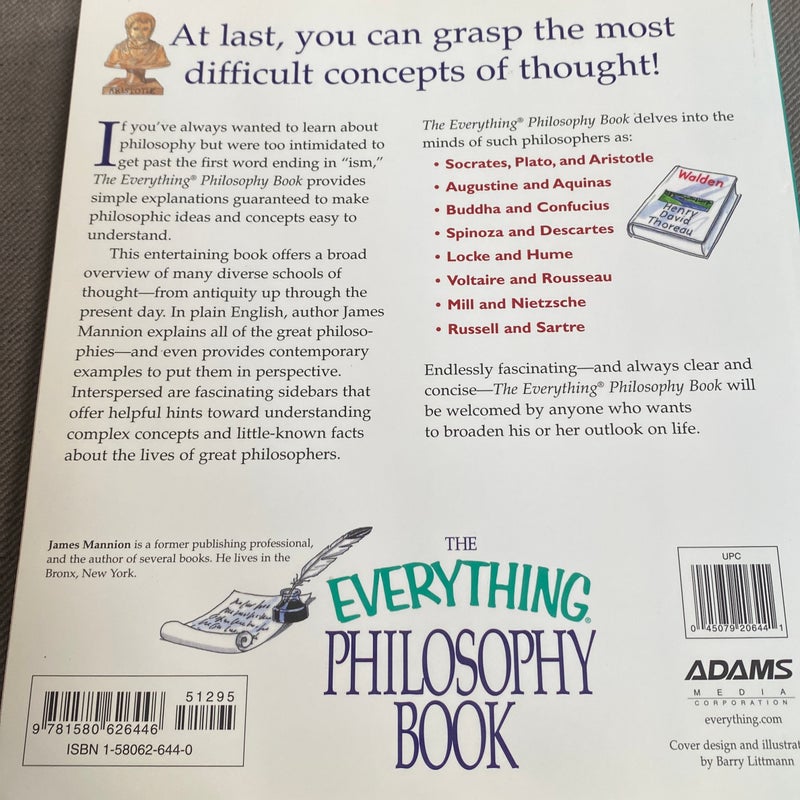 The Everything Philosophy Book