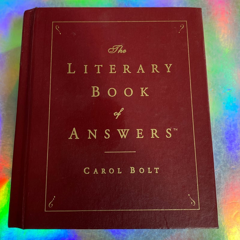 The Literary Book of Answers