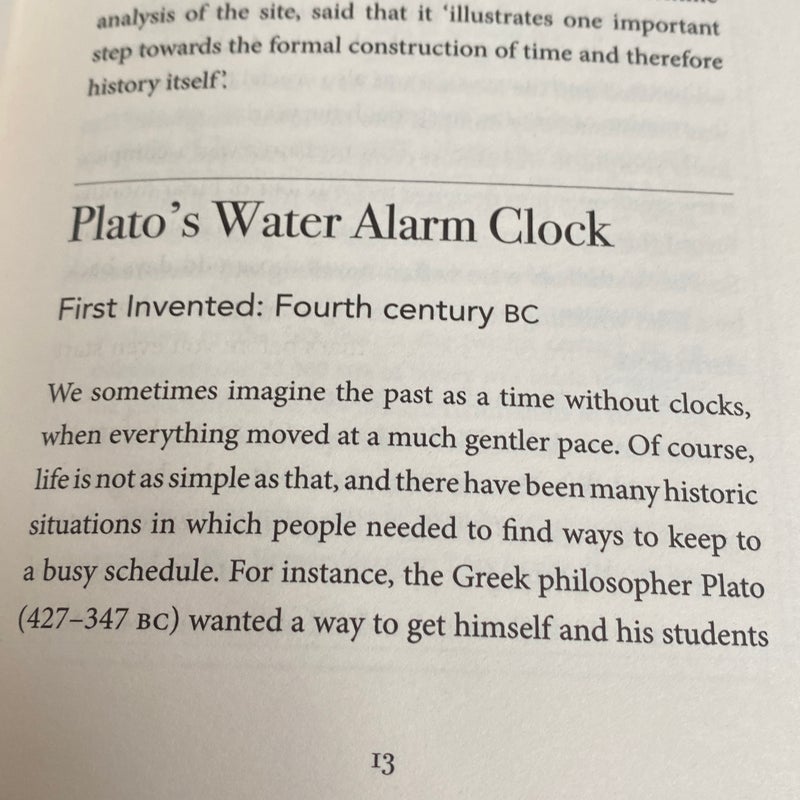 Plato's Alarm Clock