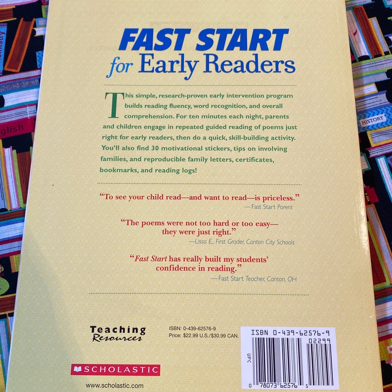 Fast start for early readers