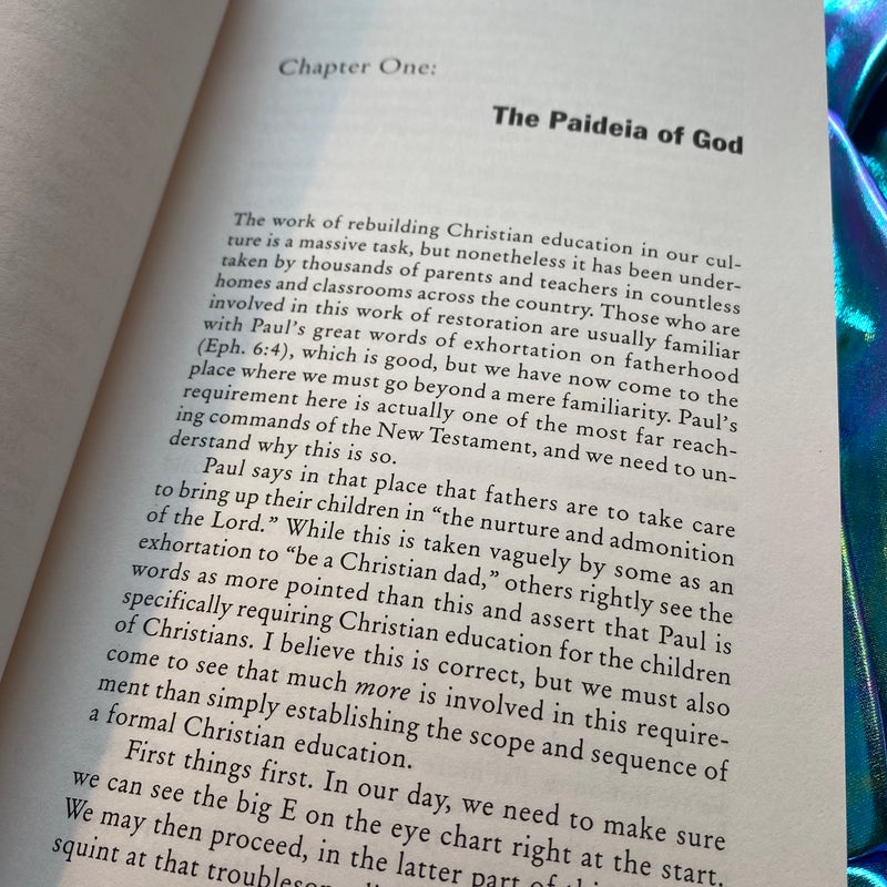 The Paideia of God - Read the description please