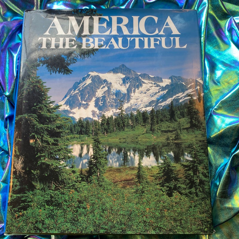 America the beautiful huge coffee table book