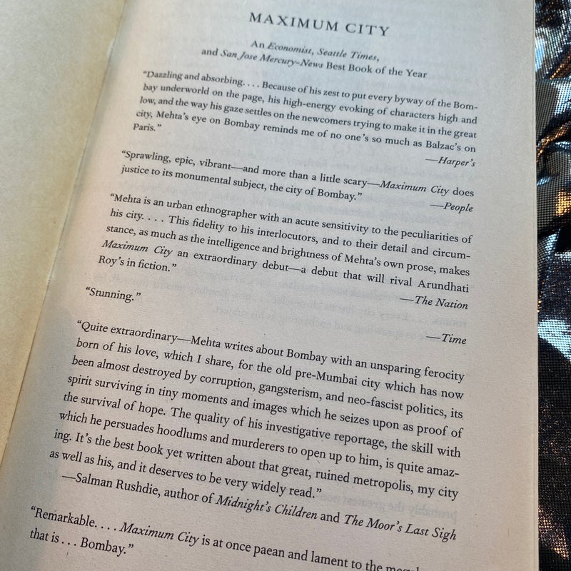 Maximum City - Please read the description
