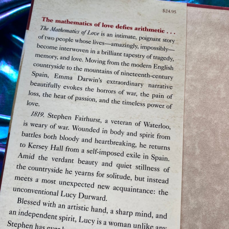 The Mathematics of Love by Emma Darwin, Hardcover | Pango Books