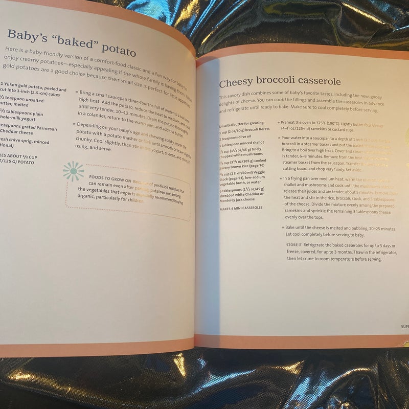 The Baby and Toddler Cookbook -see description 