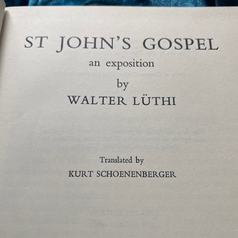 St. John’s Gospel