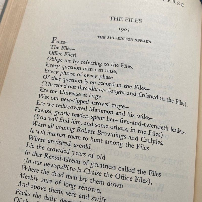 Rudyard Kipling’s verse