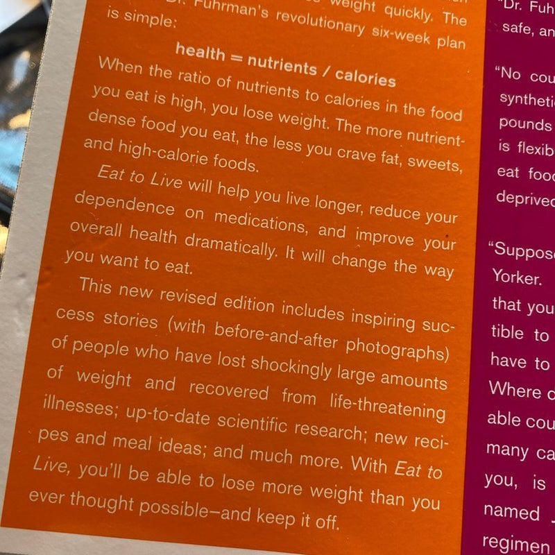 Eat to Live