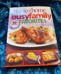 Taste of Home Busy Family Favorites