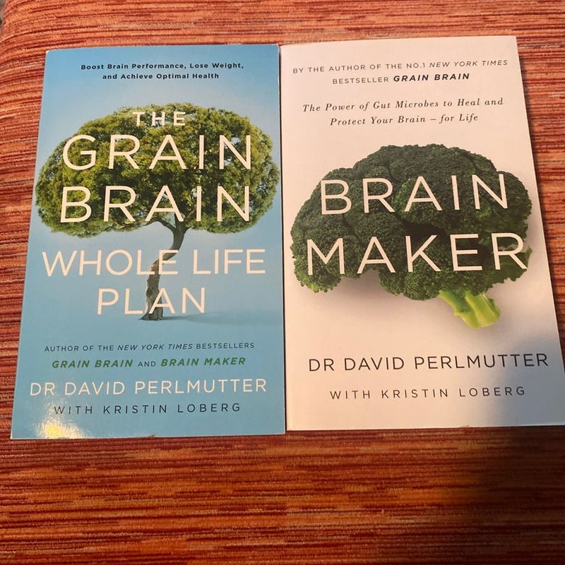 David Perlmutter books set of 2