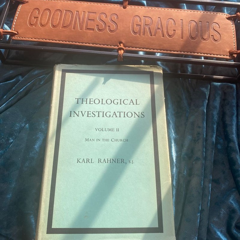 Theological investigations