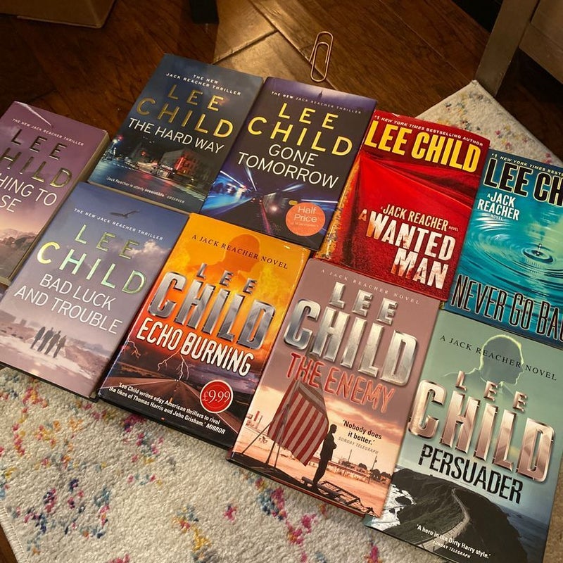 Lee Child Books - 9