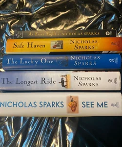 Nicholas Spark books - 5