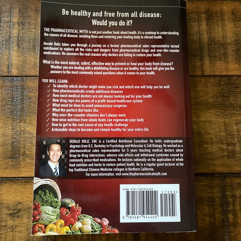 The Pharmaceutical Myth by Gerald Roliz, Paperback | Pangobooks