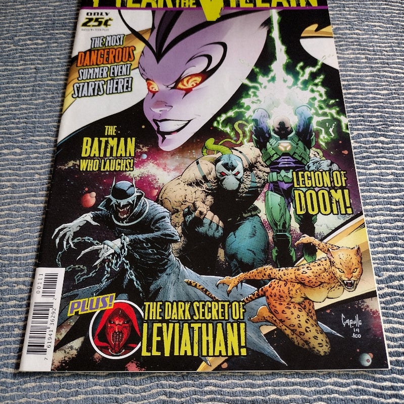 DC Comics Year of the Villain #1 Batman Who Laughs, Legion of Doom,  Leviathan