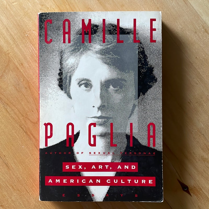 Sex Art And American Culture By Camille Paglia Pangobooks