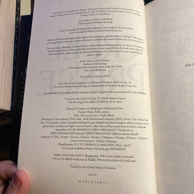 The Cruel Prince (owlcrate edition)