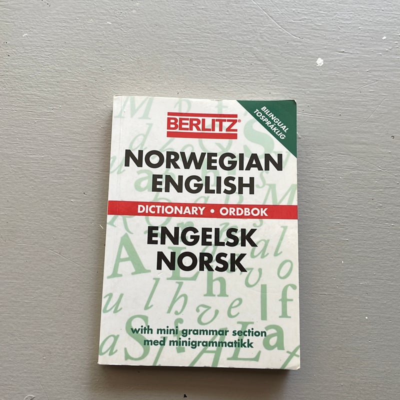 Berlitz Norwegian-English Dictionary