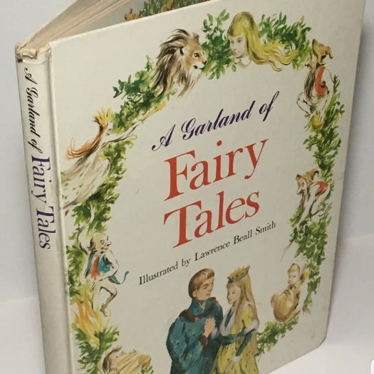 A GARLAND OF FAIRY TALES Rare 1964 Hardcover 1st Edition Lawrence Beall Smith