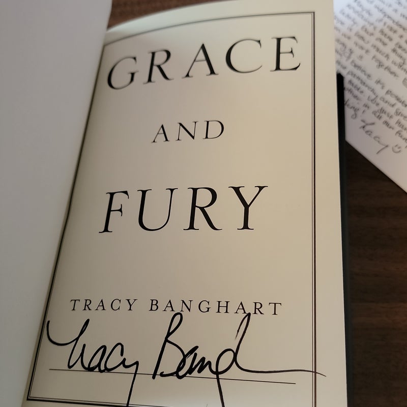 GRACE AND FURY-SIGNED (Owlcrate edition with ephemera)