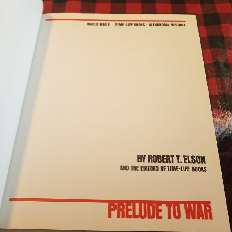 Life books Prelude to war world war 2 